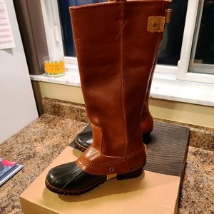 Sorel women's slimpack riding tall boots